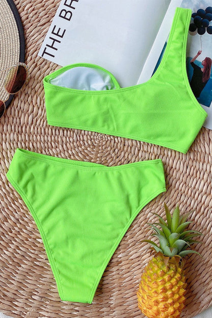 Alba® | Bikini con cinturino e vita alta