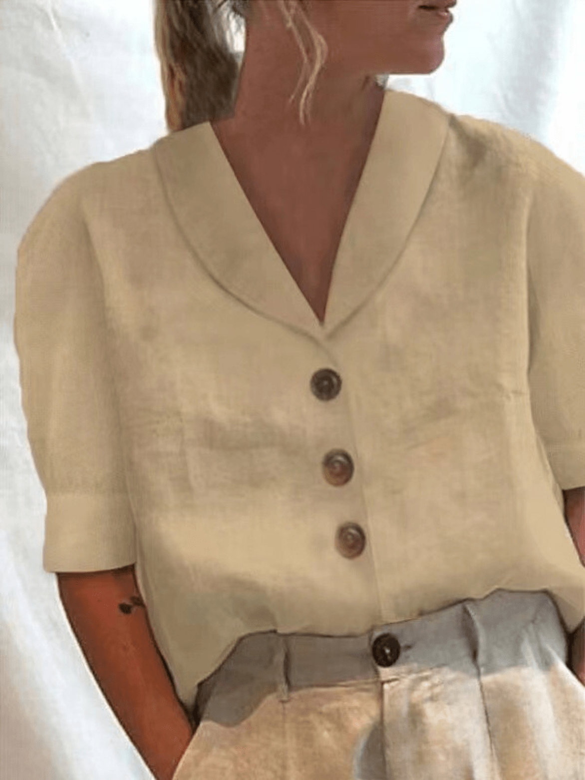 Salice® | Camicetta con colletto alla moda da donna