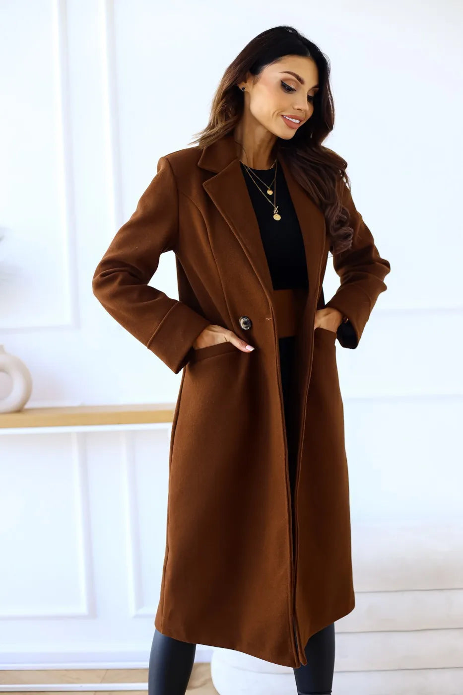 Vilma® | Cappotto lungo alla moda per donne eleganti