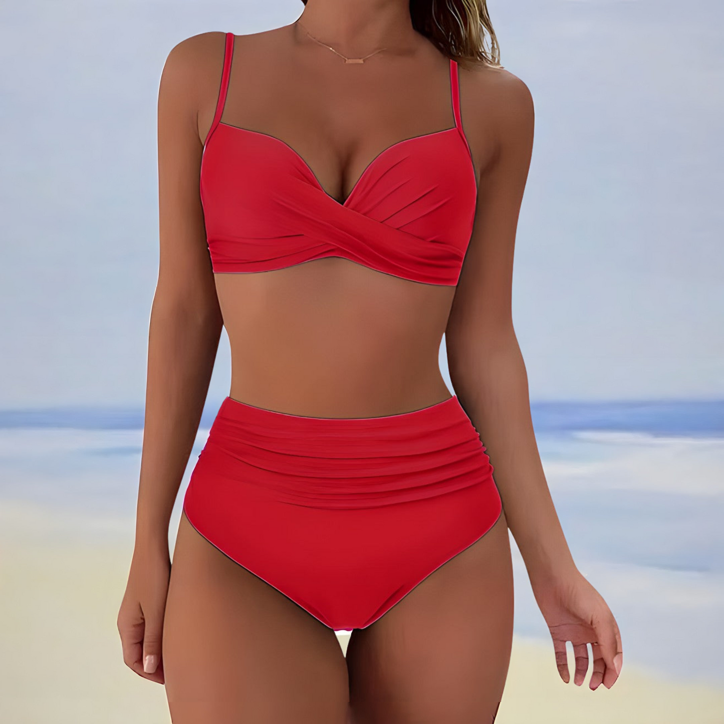 Verna® | Bikini elegante a vita alta