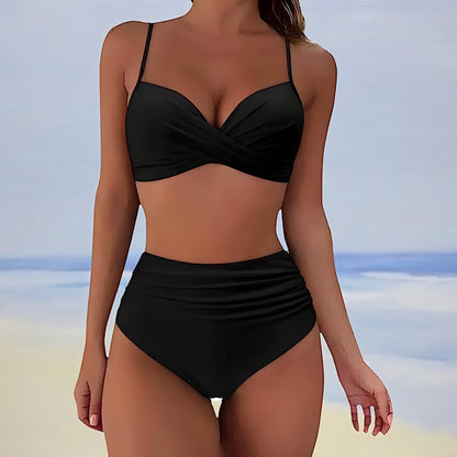 Verna® | Bikini elegante a vita alta